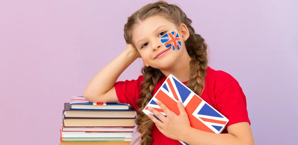 schoolgirl-with-book-english-leaned-her-hand-stack-textbooks